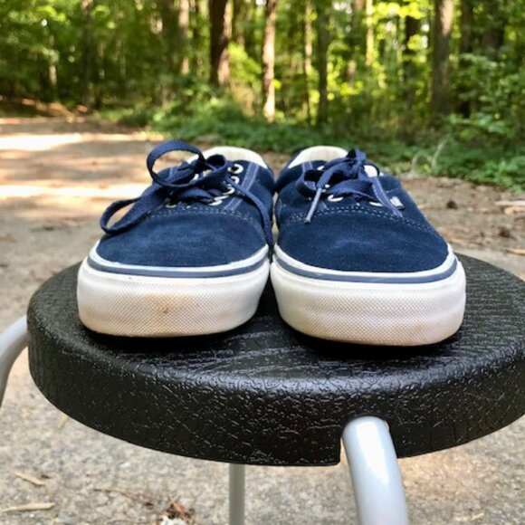 Navy suede Vans Pro, Men's 6.5 (Eur 38.5) - Picture 3 of 8